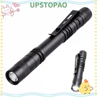 UPSTOPAO Pen Shape Flashlight, Waterproof Portable LED Flashlight, Useful Pen Clip Lighting Tool Min