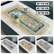 Beldeco | Taplak Meja Tamu PVC + Serat Kain Premium 45x90cm, 50x110cm, 60x120cm | D9-1A, D9-3C