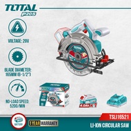 TOTAL Li-ion Circular Saw 45 & 90 Degree Bevel (165mm/6 1/2"/20V) + TCT Saw Blade (24T) P20S TSLI165