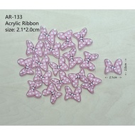 AR133 - Acrylic Ribbon 2.1*2.0cm