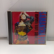 #F174-37    cd terpakai      USED CD. [SAMANTHA FOX - I WANNA HAVE SOME FUN] #F174-37