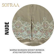 SURI- Kebarung Moden.Kebaya Sulam Labuh.Baju Kebarung Moden Labuh Ironless.Kebaya Raya Nikah.Kurung 