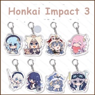 ST3 Honkai Impact 3 Elysia Acrylic Keychain Pendant Bags Accessories Game Peripheral TS3