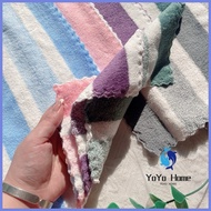 △ ◆ ◇ Hot sale Microfiber Bimpo towel cotton face towel makapal for adult and kids hand Stripe towe