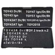 Lishi 2 ใน 1 เครื่องมือ TOY43 TOY43AT TOY43R TOY47 TOY51 TOY2014 TOY2018 TOY2 TOY48 TOY40 สําหรับ to