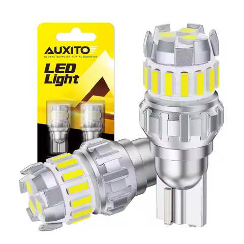 AUXITO 2pcs W16W T15 LED Bulbs Canbus Error Free LED Backup Light T16 921 912 W16W LED Bulbs Car Rev