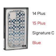 Coach Case iPhone 15 Plus 14 Plus cover case iphone 15 plus cover ของแท้ เคสไอโฟน 15 พลัส case iPhon