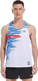 Seamless Running Tank Top Lightweight and Breathable Marathon Singlet Dry Fit Workout Sleeveless T-S