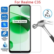 screen protector tempered glass case for realme c35 cover on realmec35 realmic35 realmi c 35 35c pho