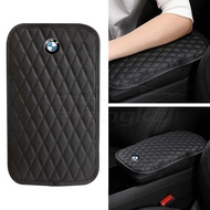 [Ready Stock] BMW Logo Car Center Console Armrest Pad Car Armrest Box Cover Pu Leather Car Armrest B