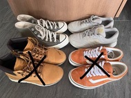 Vans/New balance/converse/Timberland boots