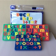 Magnetic ABC Puzzle Numbers Block/Magnetic Whiteboard