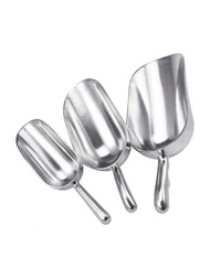 1080ml鋁合金制冰勺,用於冰粒、咖啡豆勺取、酒吧冰刮、廚房儲物工具、咖啡勺