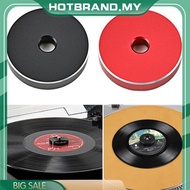 Turntable Adapter Solid Aluminum Vinyl Records Adapter Player 7 Inch 45 RPM Middle Adaptor Phonograp