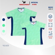WA92 badminton shirt - green Korean national team for practice and competition