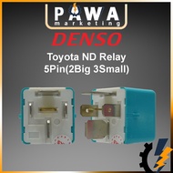 Denso 100% Authentic Relay 12v 5Pin Toyota Innova Fortuner Avanza Xenia Yaris Hilux 90987-T2003