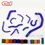 Fit 1988-1991 HONDA CIVIC CRX EE EF CR-X Base DX HF Si Silicone Radiator Hose Pipe Kit