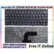 Asus Eee PC 1101 1101HA N10 N10J N10E N10JB N10JC N10VN N10A Series V090262CS1 Laptop Keyboard