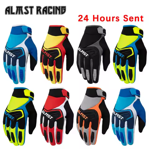 ALMST RACING Motocross Gloves Enduro MTB ATV UTV MX Mountain Motorcycle Gloves Breathable Wear-resis