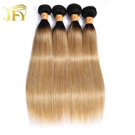 1b/27 Straight ombre color human hair 真发帘真人发假发发条