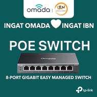 TP-Link ES208GP | 8-Port Gigabit PoE Switch | 8 PoE+ Ports | Heavy-Duty | Plug & Play @ IBN