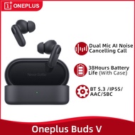 Oneplus Buds V True Wireless Earphone AI Noise Cancelling Bluetooth 5.3 38 Hour Battery Life IP55 Earbuds for Oneplus 12 12R