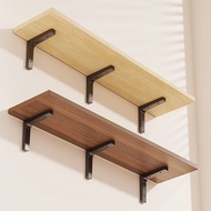 JY-H/Wall Wooden Shelf Wall-Mounted Layered Partition Wall-Mounted Bookshelf Wall Decoration Shelf One-Word Installation