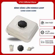 Bình Xăng Lớn Honda GX160 GX200 GX390 5.5HP 6.5HP 13HP - Bình Nhiên Liệu Cho Động Cơ Xăng Honda GX (