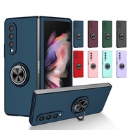 For Samsung Galaxy Z Flip Fold 7 6 5 4 3 2 1 5G Phone Case Ring Car Holder Shockproof Folding Anti-f