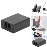 Mini Analog Telephone Voice Recorder Landline Recorder with 32GB SD Card Mini Recording Box Mini Rec