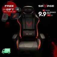 SAVAGE GAMING CHAIR V2 with Customizable RGB, upgraded cushion, lockable wheels, 3d armrests, machin