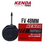 KENDA INNER TYRE 20 x 1.5-1.75 406 Fv 48MM Fresta Valve