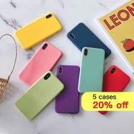 Fashion Candy Color Case Vivo Y17 Y15 Y12 Y11 2019 Y91 Y95 Y93 Y91C Y91i Y19 Y1S Y5S U3 Y53 Y55 S Y6