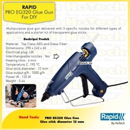 GLUE GUN RAPID / ALAT TEMBAK LEM / LEM TEMBAK / 120 W RAPID PRO