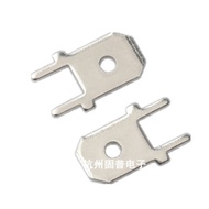 Insert 0.8 Soldering Sheet 1,000 Welding PC Board Double Pin Thickness Only Terminal Connector 6.3MM