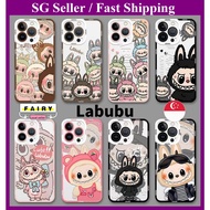 (SG Seller) Labubu Phone Case For IPhone 14 / 14 Plus / 14 Pro Max / 15 / 15 Plus / 15 Pro Max Trans