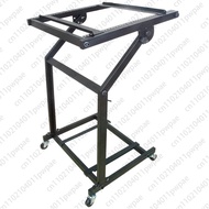 Stage Professional Audio DJ Mixer Amplifier Cabinet Effects DJ Rack 9U with Casters Universal Mixing