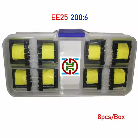 8pcs Pulse Transformer EE25 200:6 8 feet, Auxiliary Power Transformer For ZX7/WS/LGK inverter weldin