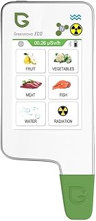 Greentest ECO 5F Food Nitrate Tester, High Accuracy Radiation Detector Geiger Counter Water Quality 