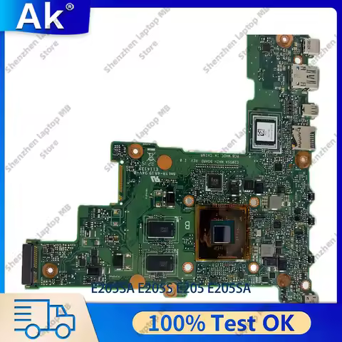 E205SA Laptop Motherboard For ASUS EeeBook E205S TP200SA E205SA E205S L205SA Notebook Mainboard With