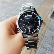 นาฬิกา Casio รุ่น MTP-1381D-1A MTP-1381D-7A นาฬิกาผู้ชาย สายแสตนเลส สีเงิน สุดหรู  - ของแท้ 100% รับ