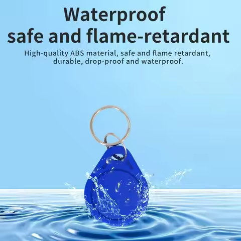 5YOA 13.56Mhz IC RFID Keychain Read Only Key ISO14443 MF Access Control Tag 1K S50 Fob HOT Selling