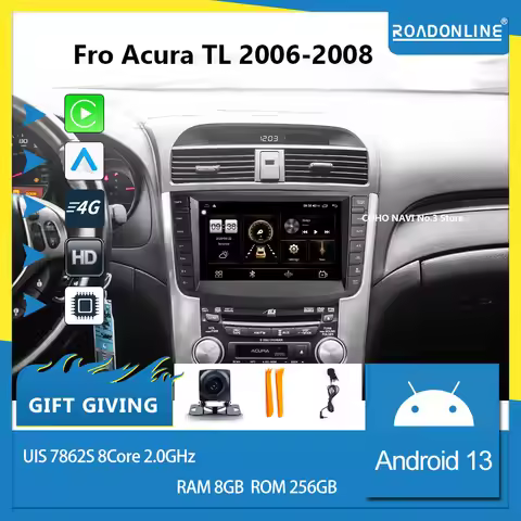 COHO For Acura TL 2006-2008 UIS 7862 9 inch Android 13 Octa Core8+256G Car Multimedia Player Stereo 