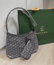 全場最平 Goyard mini hobo grey hobo St Louis pm tote tote bag card holder