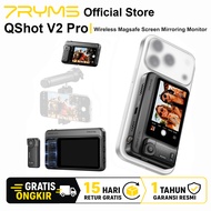 IPHONE Selfie Screen Monitor 7RYMS QShot V2 Pro Wireless Magsafe 3.1 Inch 4K/60fps Remote Control fo