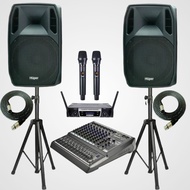 paket sound system outdoor/indoor huper ak 15a/huper AK15A original 15