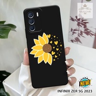 HP Infinix Zero 5G 2023 Case - Rajacase - Infinix Zero 5G 2023 casing - Flower case Motif - Cellphon