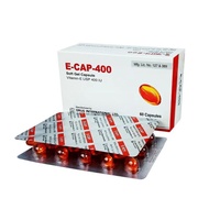 E-cap 400 MG 60 capsules 4*15=60pcs capsules 100/pure Original