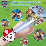 Eas Paw Patrol Watch Cartoon 3D Projection Watch Chase Rubble Marshall Skye Anime Digital Wristband 