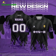 Jersey Kolar Anime Bola Budak Lelaki Retro Jersi Custom Name Design Custom Perempuan Plus Size Murah